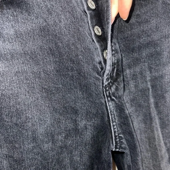 AGOLDE BLACK 90S jeans size 23 - Picture 4 of 15